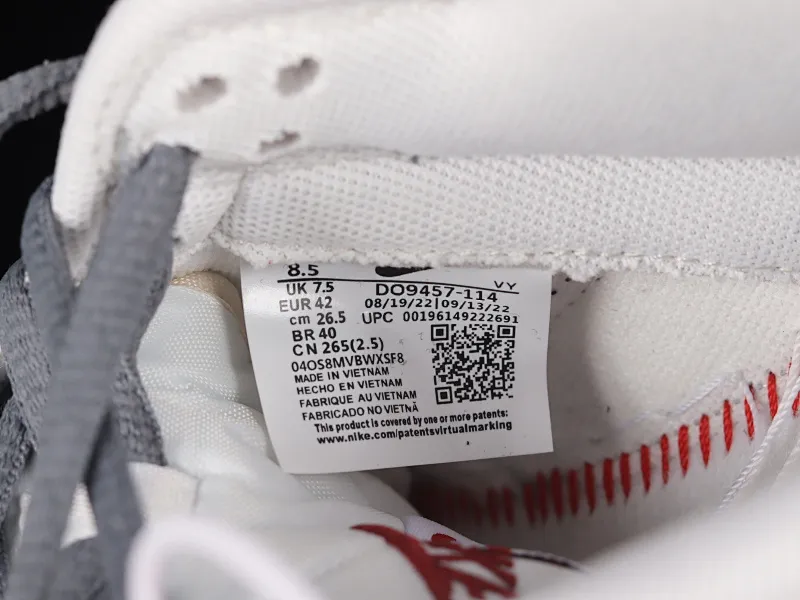 All categories Nk SB Dunk series Nk SB Dunk Low low-top sneakers Nk SB Dunk Low "85" black and gray double hook SB low-top sports and leisure sneakers DO9457-114